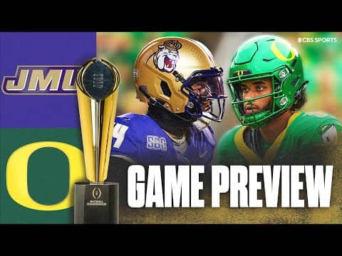 No. 12 James  vs No. 5 Oregon Game Preview: Predictions and Best Bets | CFP Round 1