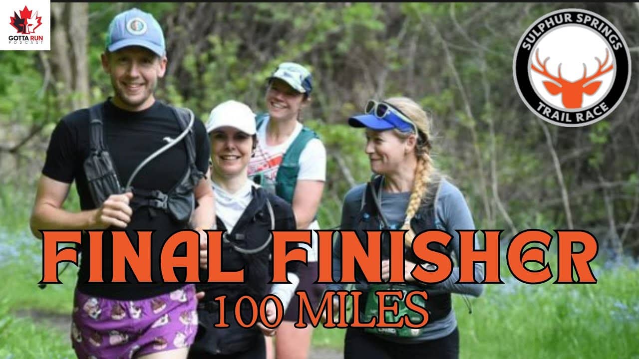 Final Finisher at Sulphur Springs 100 Miler 2025