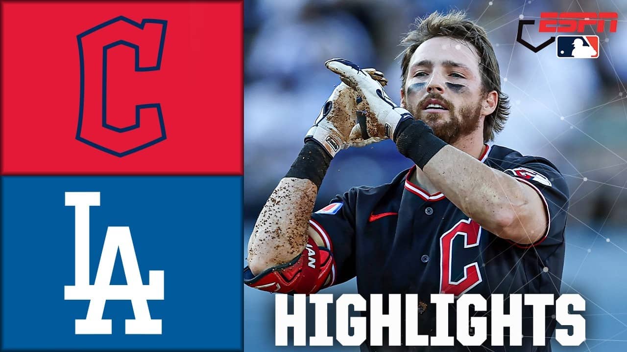 Cleveland Guardians vs. Los Angeles Dodgers | Full Game Highlights | ESPN MLB