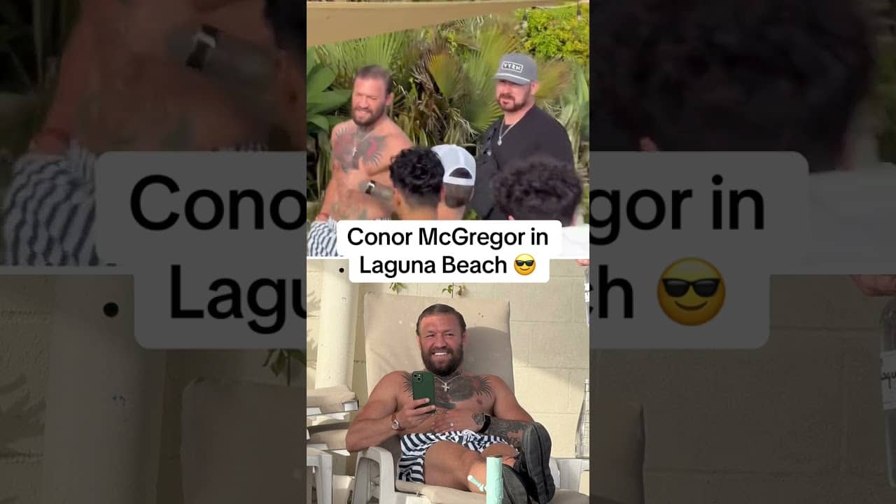 Conor McGregor was approached by fans in California 🙌 (via @FrankDPrestia/X)