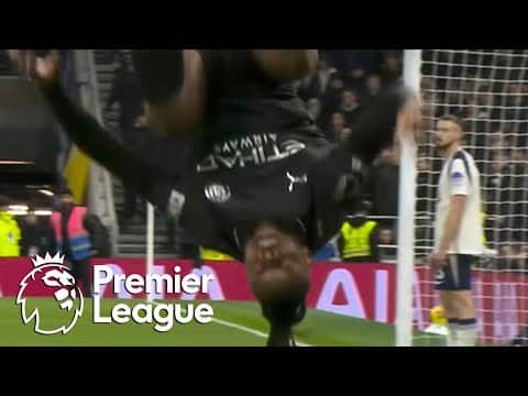 Antoine Semenyo slots home Manchester City's second against Spurs | Premier League | NBC Sports