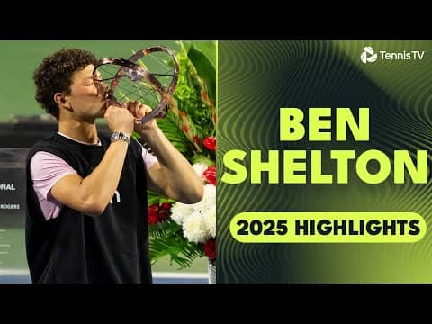 Masters 1000 Champion 🏆 | Ben Shelton 2025 ATP Highlight Reel