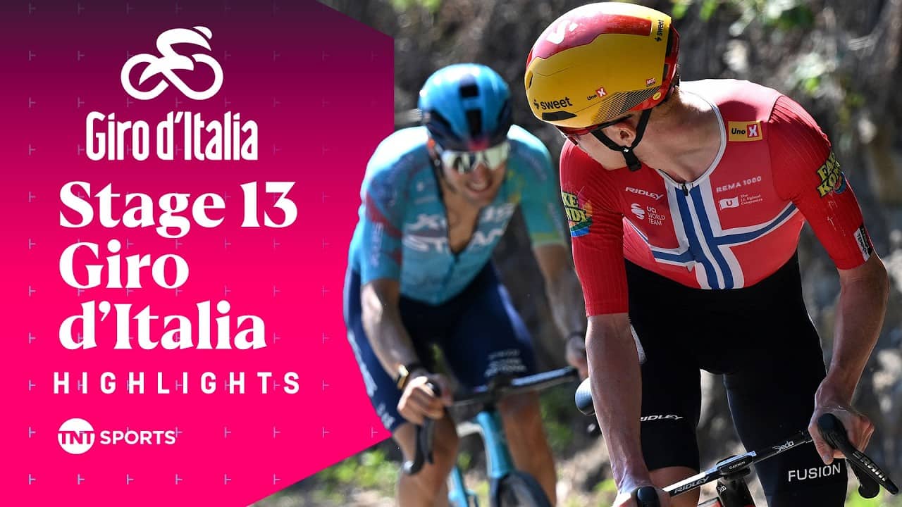SENSATIONAL ATTACK! 😮 | 2026 Men's Giro d'Italia Stage 13 Race Highlights | TNT Sports Cycling