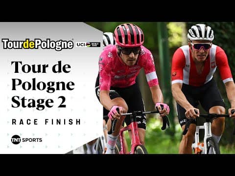 SURPRISING SPRINT! 😳 | Men's 2025 Tour de Pologne Stage 2 Final KM's | TNT Sports Cycling