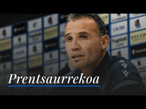 RUEDA DE PRENSA | Sergio Francisco | Reus FCR - Real Sociedad
