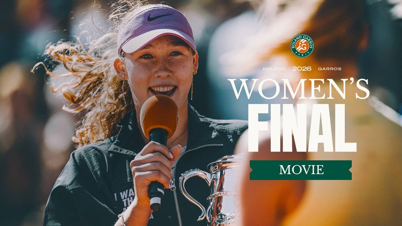 Cinematic Perspective of the women's final | Roland-Garros 2026