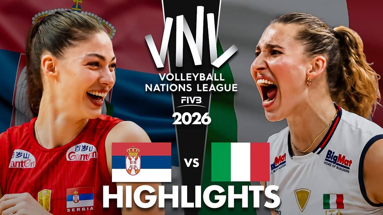 Serbia 🇷🇸 vs Italy 🇮🇹 | Highlights | Women's VNL 2026
