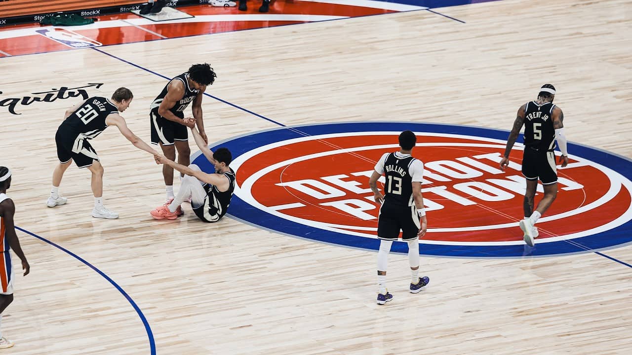 Highlights: Bucks 111 - Pistons 137 | 04.08.26