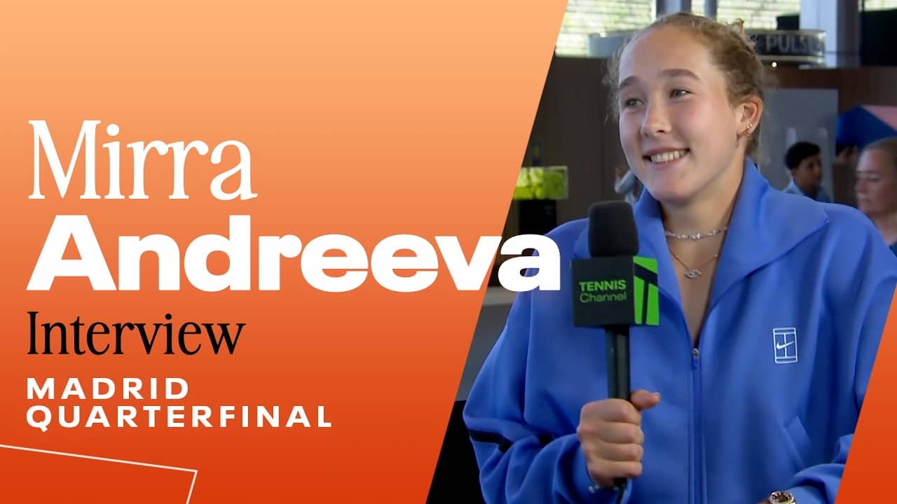 Mirra Andreeva looks to keep her birthday win-streak alive in Madrid | 2026 Madrid