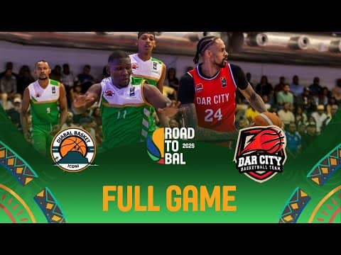 LIVE - Djabal Club v Dar City Basketball Team | Africa Champions Clubs ROAD TO B.A.L. 2026