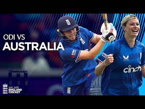 DRAMATIC Run Chase & Sciver-Brunt 129 | ODI Highlights | England Women v Australia