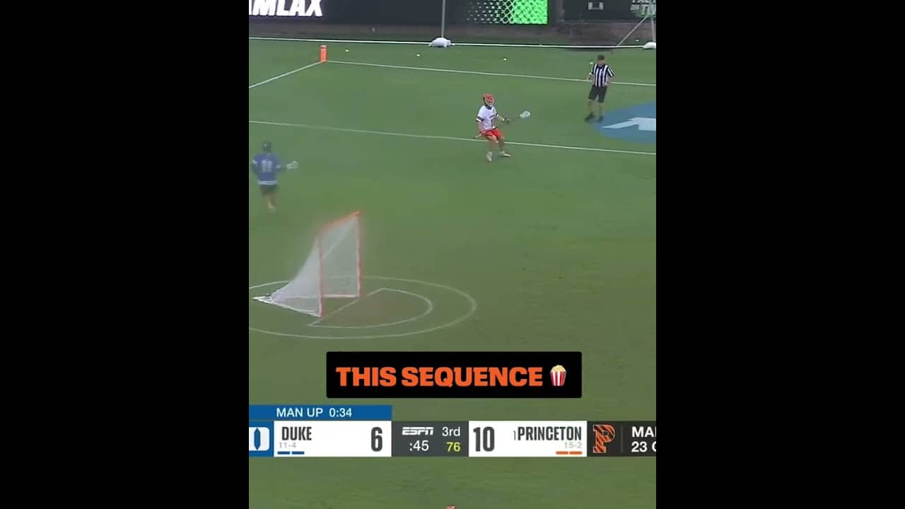 Princeton is making plays on both ends 🐅