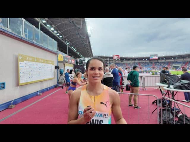 Torrie Lewis Happy With The Place, Not The Time After 4th In Rainy Ostrava 100m In 11.28 