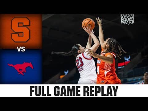 Syracuse vs. SMU Full Game Replay | 2025-26 ACC Women's Basketball