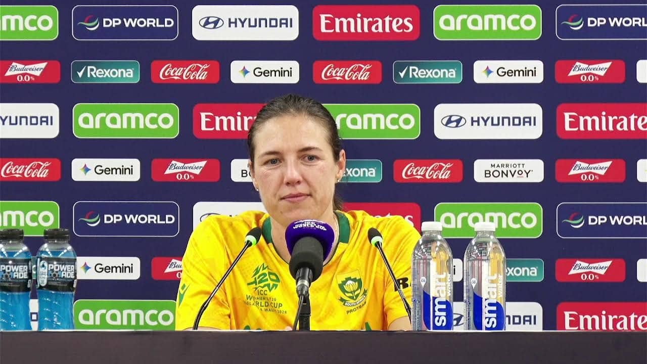 Watch South Africa v Netherlands #T20WomesWorldCup 2026 Post-Match Media Conference