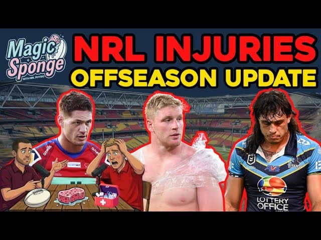 The Magic Sponge Podcast - Offseason Injury Wrap + who catches our eye in SuperCoach