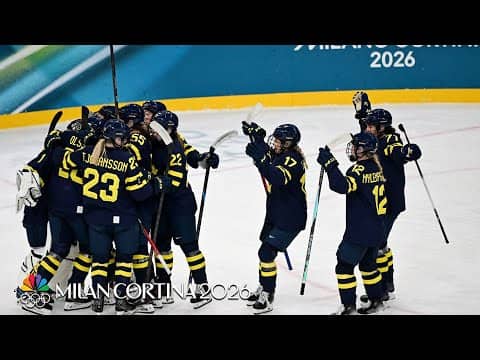 Sweden gets shutout win, eliminates Japan in women's hockey | Winter Olympics 2026 | NBC Sports