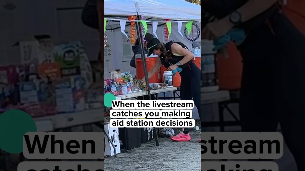 Aid Station Decisions #ultrarunning #runner #yellowrunner