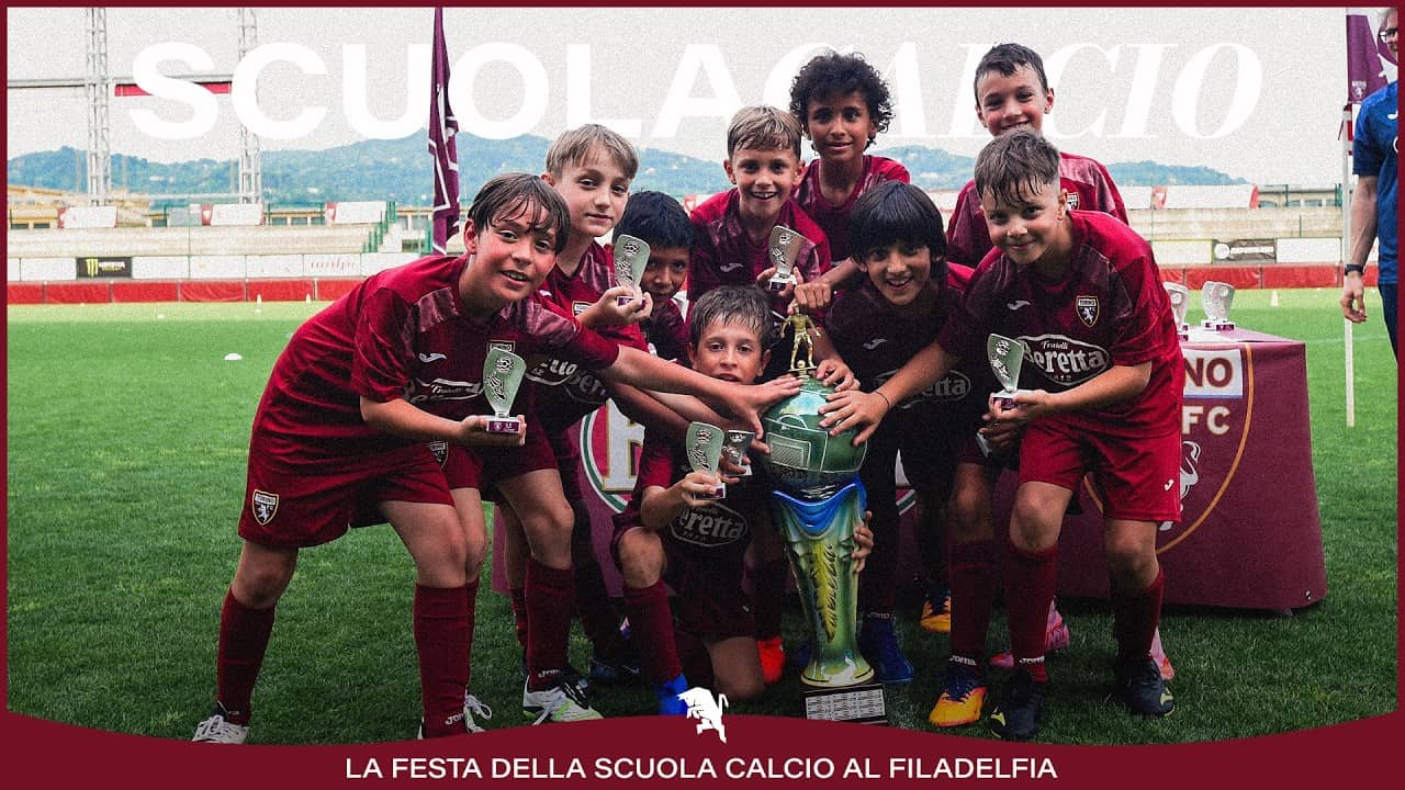 LA FESTA DELLA SCUOLA CALCIO AL FILADELFIA