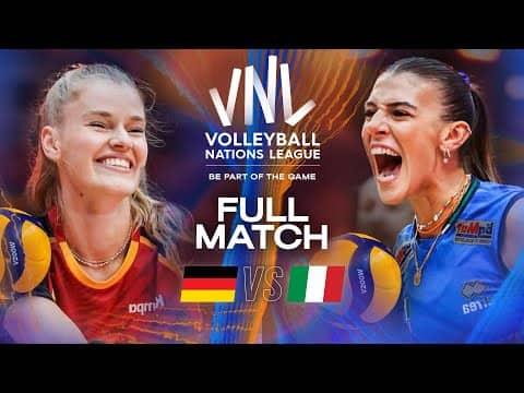 Germany 🇩🇪 vs. Italy 🇮🇹 | VNL 2025 - Full Match | Week 1