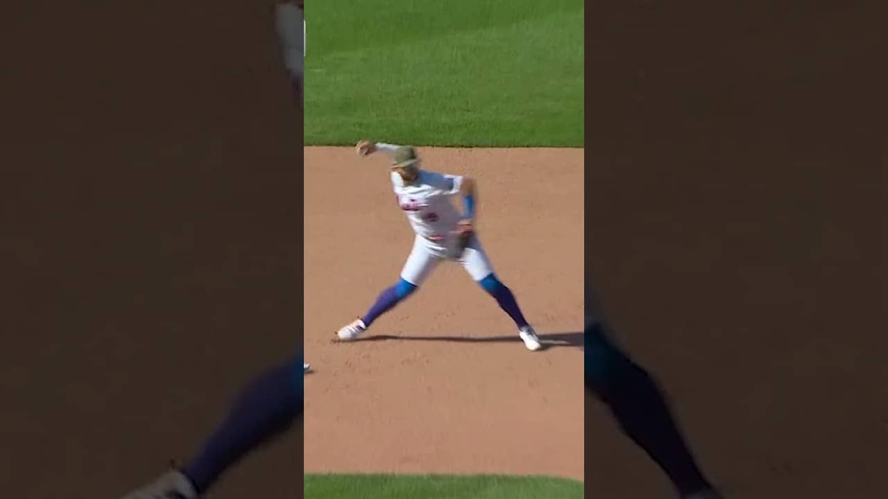 What a double play! 👏 #mlb #nymets #baseball