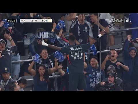Amahl Pellegrino BAGS BRACE in Game 3 For San Diego FC! | 2025 Audi MLS Cup Playoffs