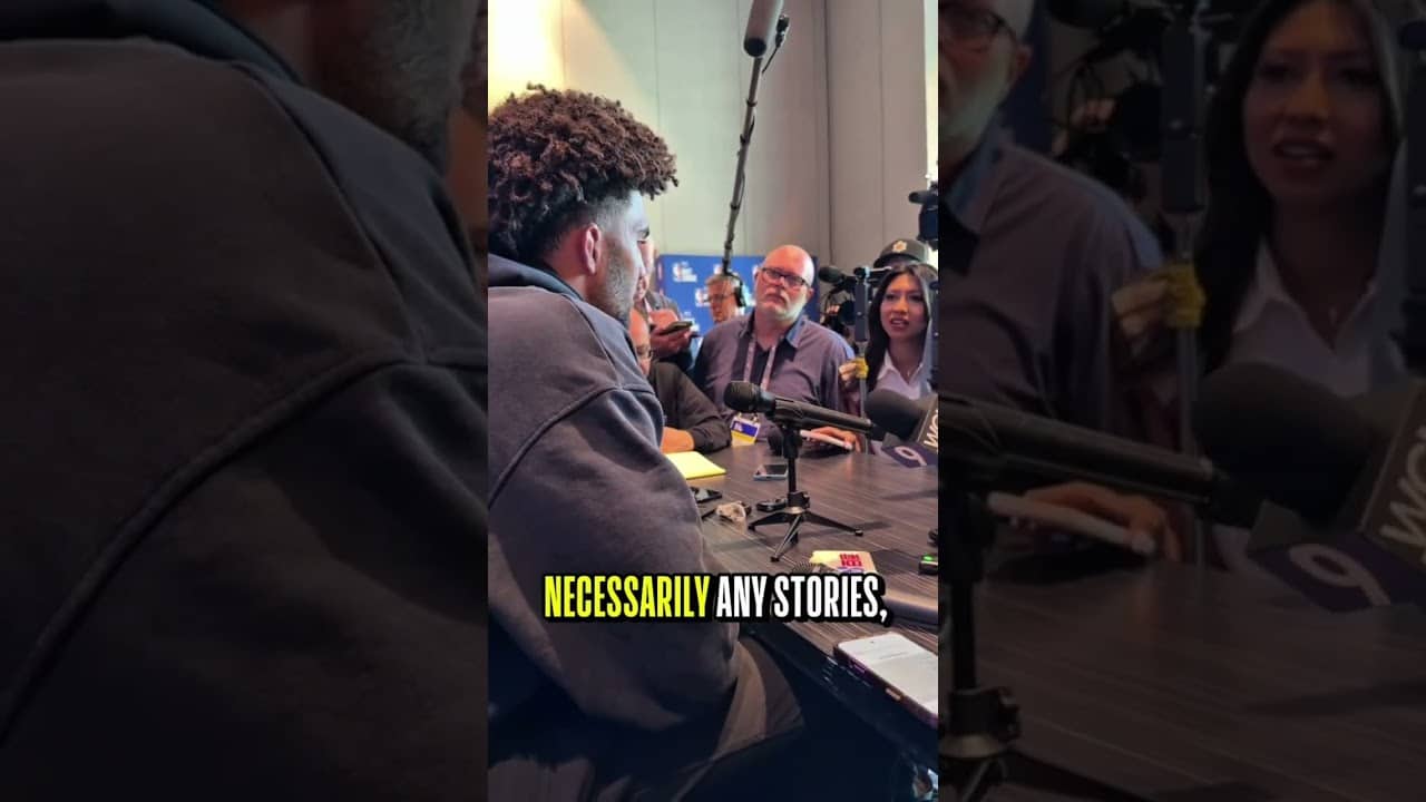 Cameron Boozer shares the advice his dad Carlos Boozer, a former NBA player said 🎙️