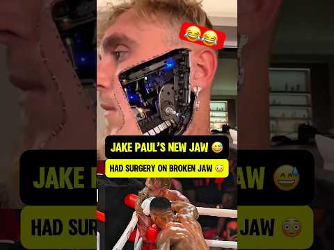 JAKE PAUL JOKES about broken jaw surgery 😅😂
