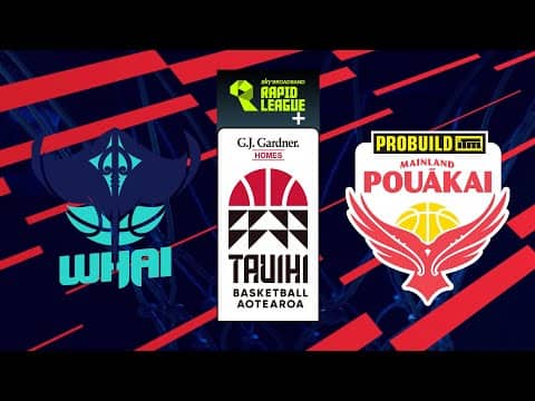 LIVE - Whai v Mainland Pouākai | Tauihi Basketball Aotearoa 2025