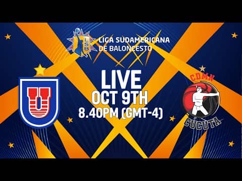 LIVE - Club Universitario v Motilones | Liga Sudamericana de Baloncesto FIBA 2025  | Group Phase