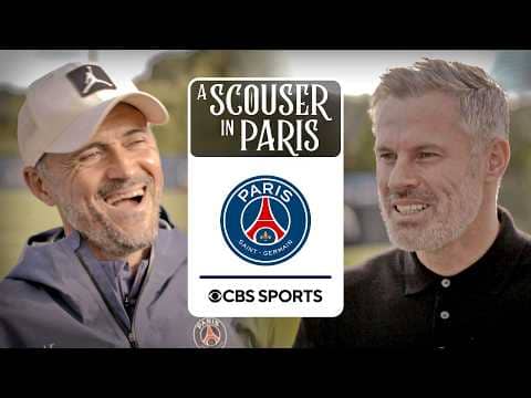 Jamie Carragher visits PSG before the UCL Final