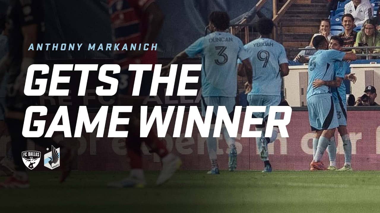 GOAL: Anthony Markanich Puts the Loons Up in the 32nd