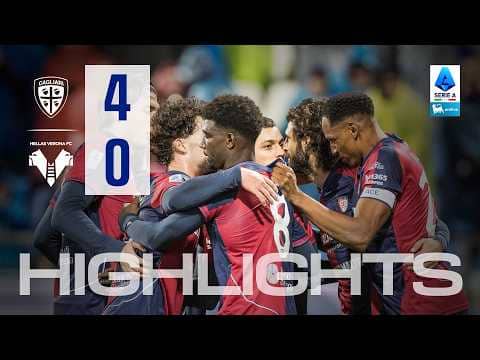 Highlights | Cagliari-Verona 4-0 | Serie A Enilive