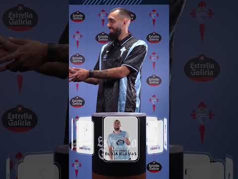 BORJA IGLESIAS recibe el Premio Estrella Galicia al mejor jugador del Celta en septiembre ⭐️ #shorts