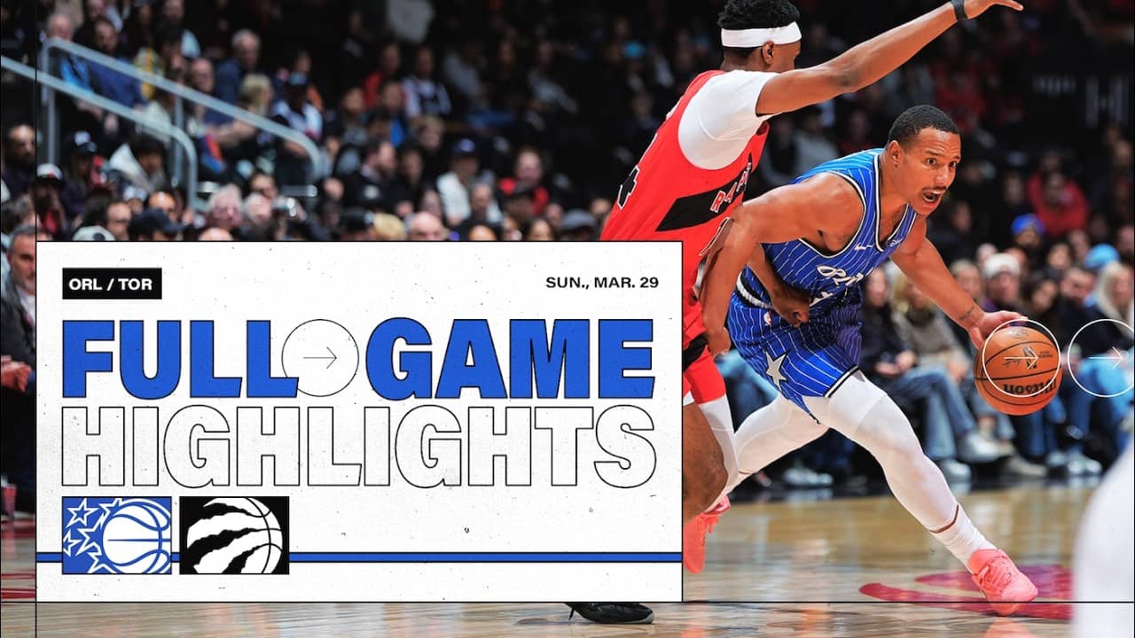 FULL GAME HIGHLIGHTS: ORLANDO MAGIC VS. TORONTO RAPTORS 3.29.26
