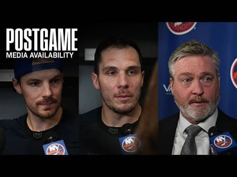 New York Islanders Postgame Availability | NYI at COL (11/16/25)