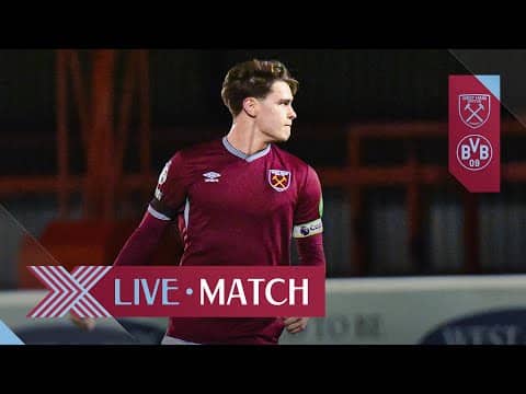 LIVE: West Ham United U21 v Borussia Dortmund U21 | PL International Cup
