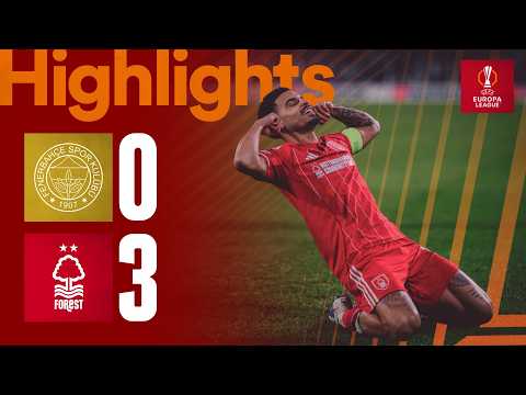 First Win for Vítor Pereira! 🙌 | Fenerbahçe 0-3 Forest | UEFA Europa League | Highlights 🎥
