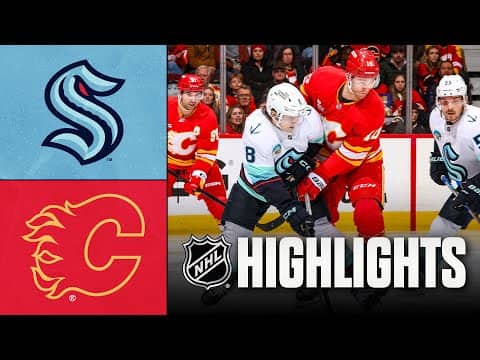 Kraken vs. Flames | NHL Highlights | January 05, 2026
