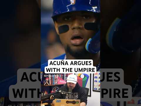 Acuña kept screaming at the ump after this WBC homer, a breakdown #venezuela #wbc #baseball #acuna