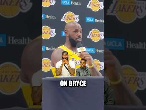 LeBron isn’t waiting to play with Bryce 😭