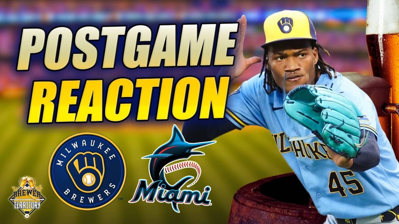 Brewers vs. Marlins LIVE postgame reaction show from Miami | Brewer Territory