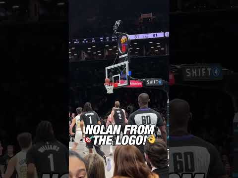 NT showin' off the rangeeee  #nolantraore #nba #brooklynnets