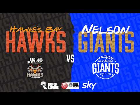 LIVE - Hawke’s Bay Hawks v Nelson Giants | @SalsNBL  2026