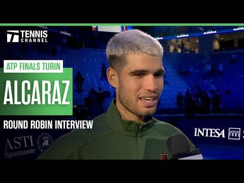 Carlos Alcaraz talks problem solving in nearly three-long battle vs Taylor Fritz | 2025 ATP Finals