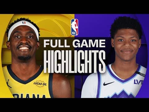 PACERS at JAZZ | FULL GAME HIGHLIGHTS | November 11, 2025