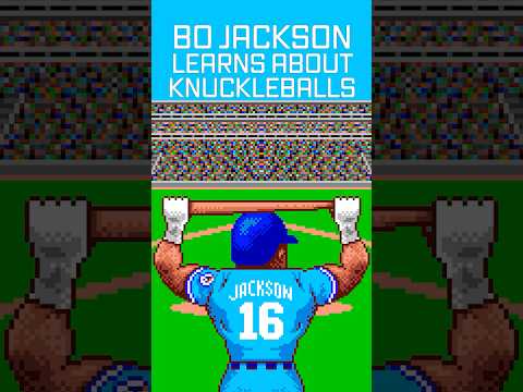 Bo Jackson takes on Charlie Hough's Knuckleball.Bo KNOWS Knuckleballs.Eventually.