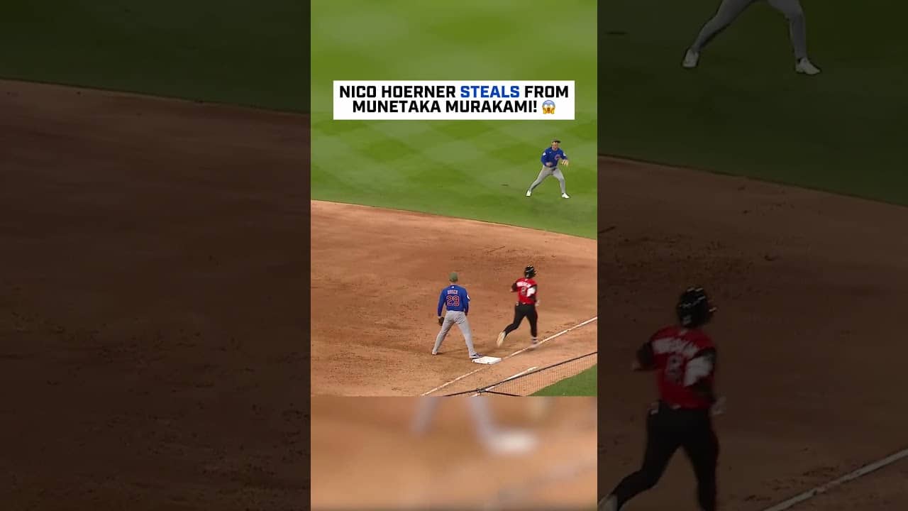 NICO HOERNER ARE YOU KIDDING?! 🤯