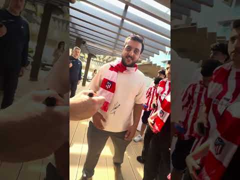 Thanks, Atleti fans of Jeddah!