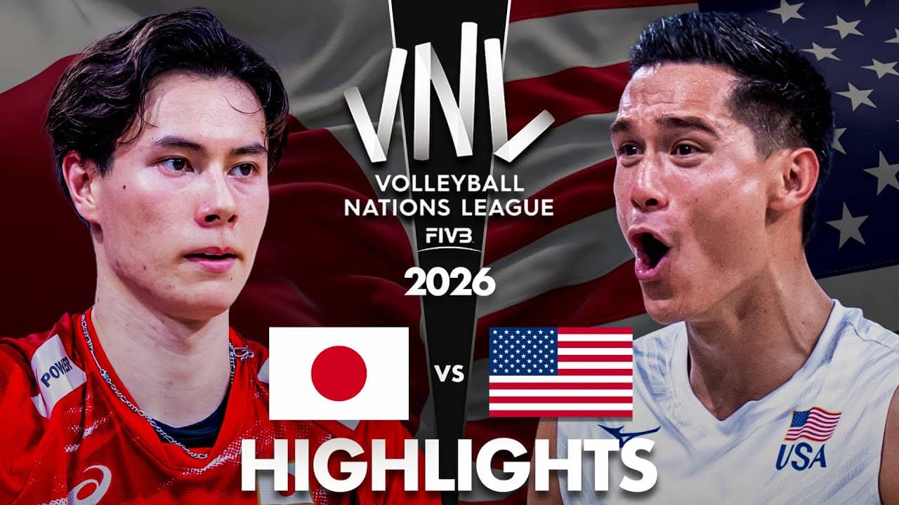 Japan 🇯🇵 vs USA 🇺🇸 | Highlights | Men's VNL 2026